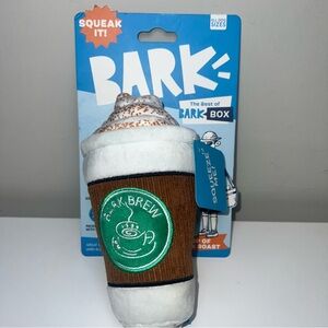 Bark Brew Squeaky Dog Toy